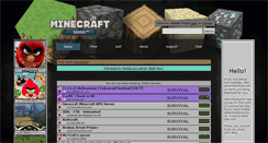 Desktop Screenshot of minecraftservers.net