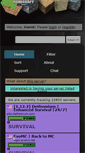 Mobile Screenshot of minecraftservers.net